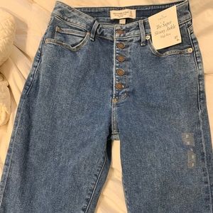 Abercrombie Super Skinny Ankle High Rise Jeans